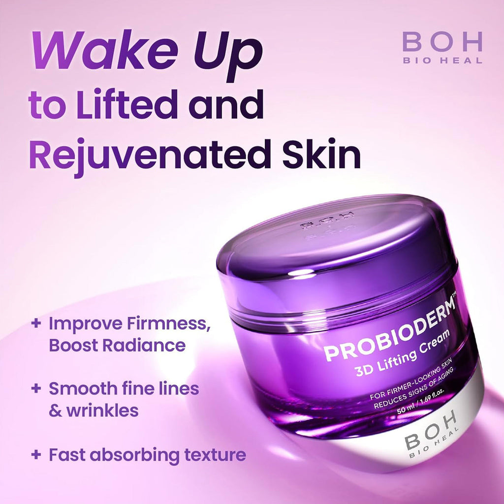 Probioderm 3D Lifting Cream - Advanced Peptide Anti-Aging Korean Night Cream