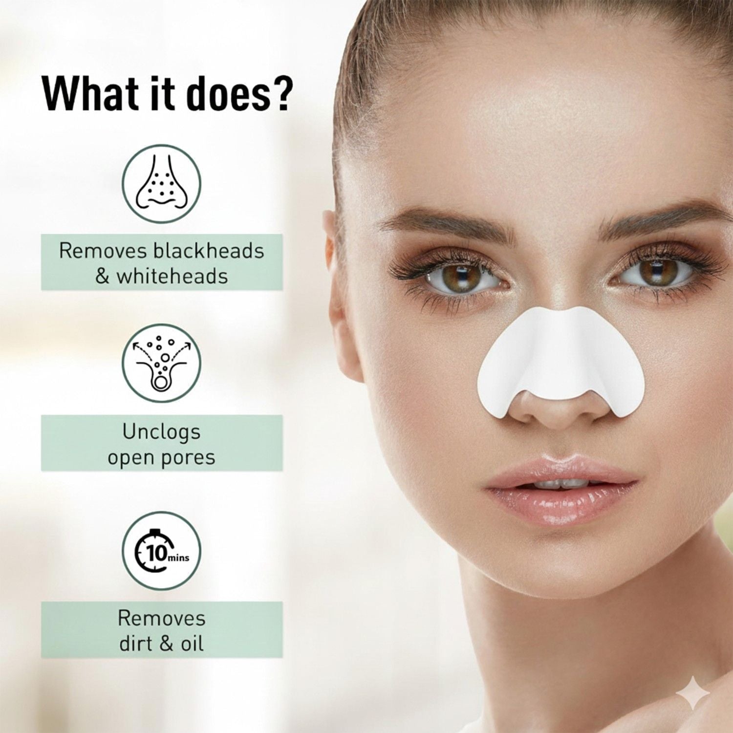Suckout Blackhead Wrap For Clear Skin Cream + 60 Sheets