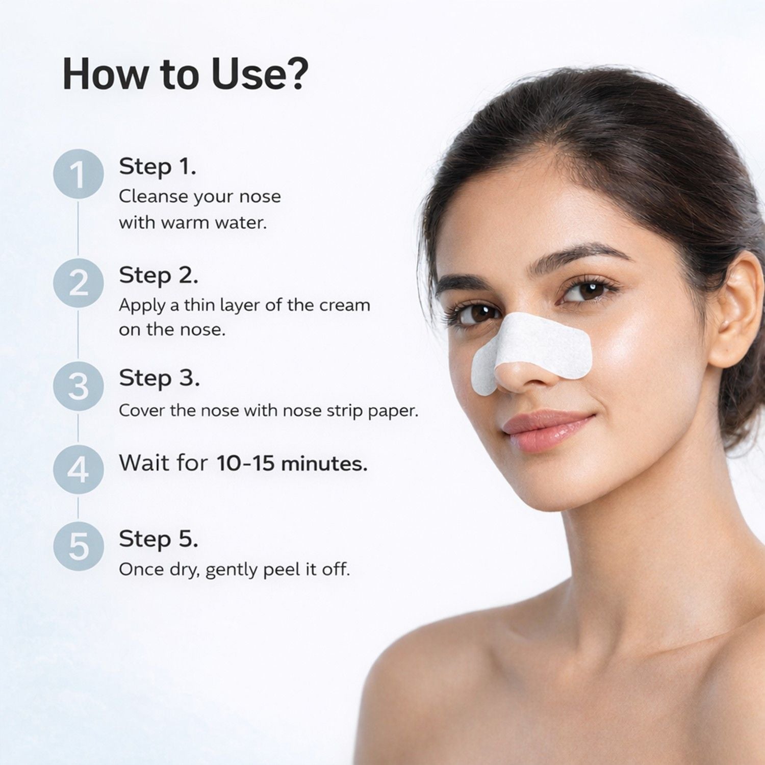 Suckout Blackhead Wrap For Clear Skin Cream + 60 Sheets