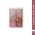 Perfect Me! 4 Shades Highlighter Palette Blusher