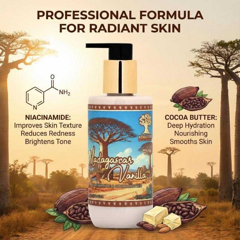 Madagascar Vanilla Perfume Body Lotion