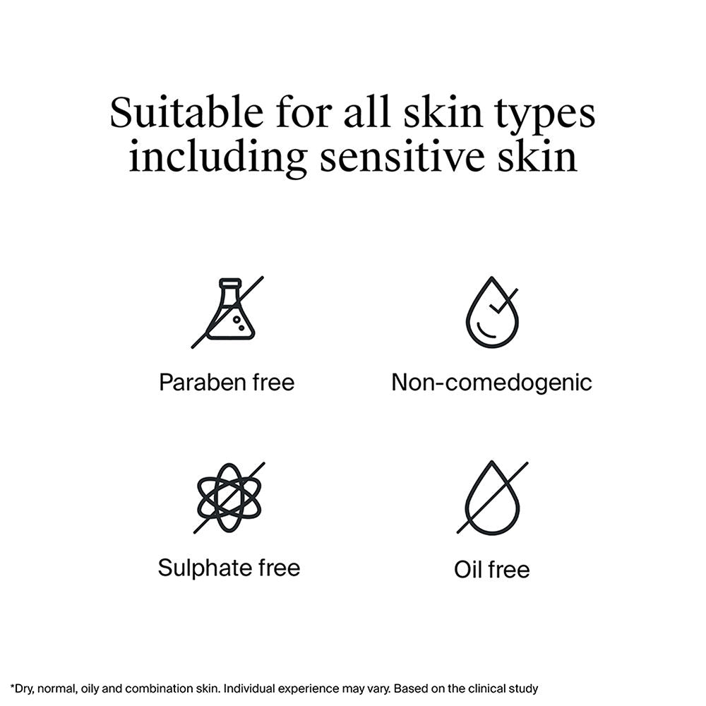 Deep Clean Gentle Foaming Cleanser - Moisturizing Face Wash for Normal to Sensitive Skin