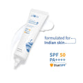 2% Niacinamide & Rice Water SPF 50 PA+++ Sunscreen, Fades Tan, For Oily To Dry Skin Type - 30g