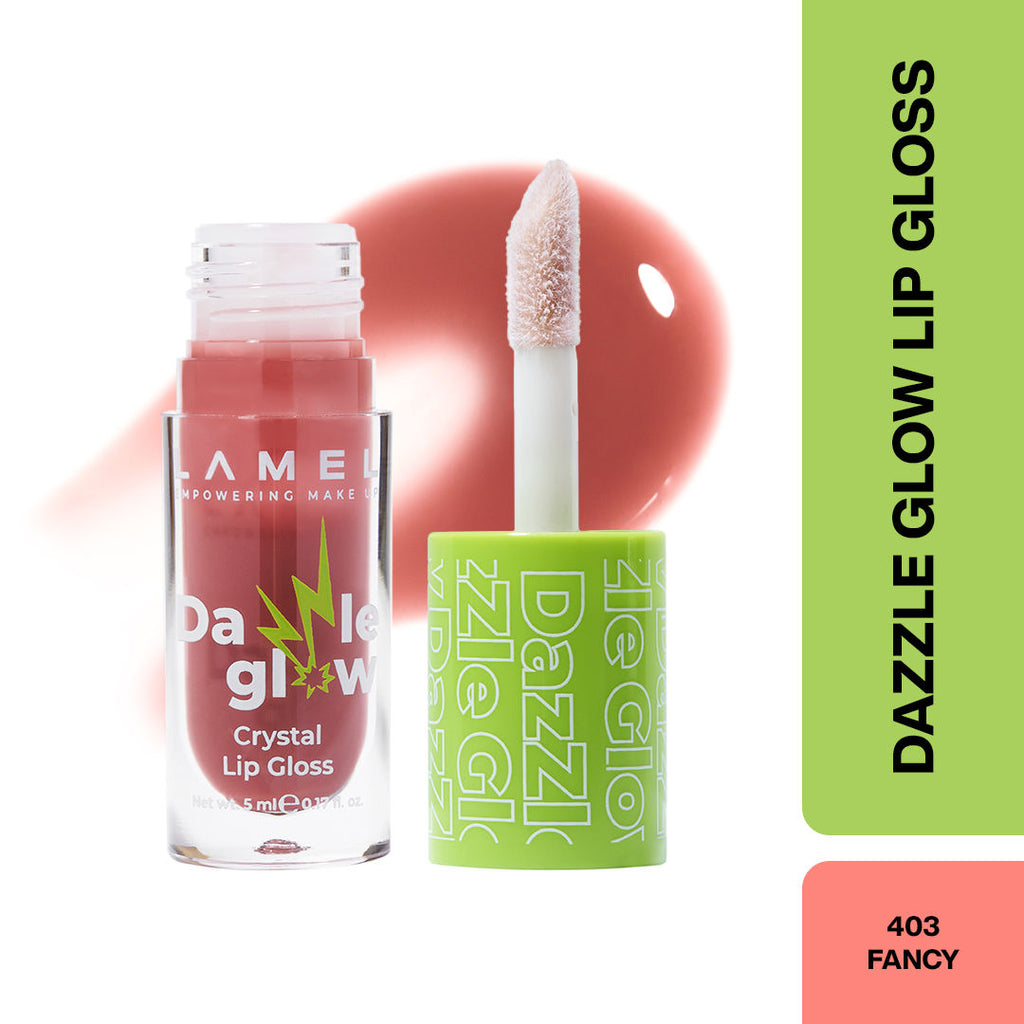 Crystal Dazzle Glow Lip Gloss - Fancy