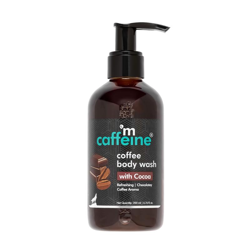 Coffee Body Wash with Cocoa De-Tan & Deep Cleansing Shower Gel in Chocolatey Coffee Aroma