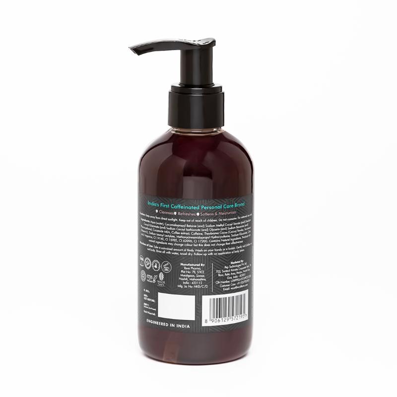 Coffee Body Wash with Cocoa De-Tan & Deep Cleansing Shower Gel in Chocolatey Coffee Aroma