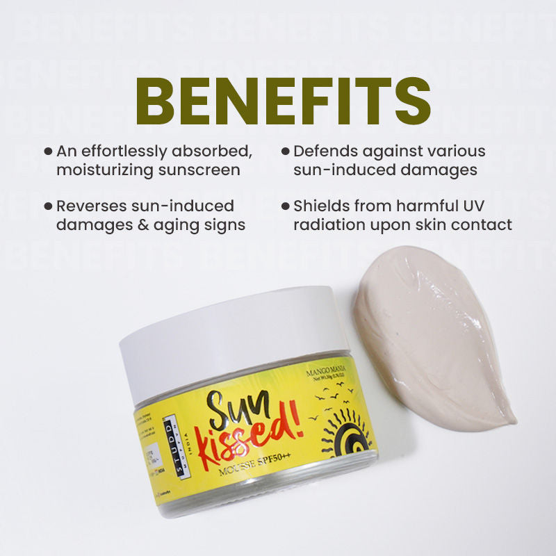SPF 50 ++ Sun Kissed Mousse