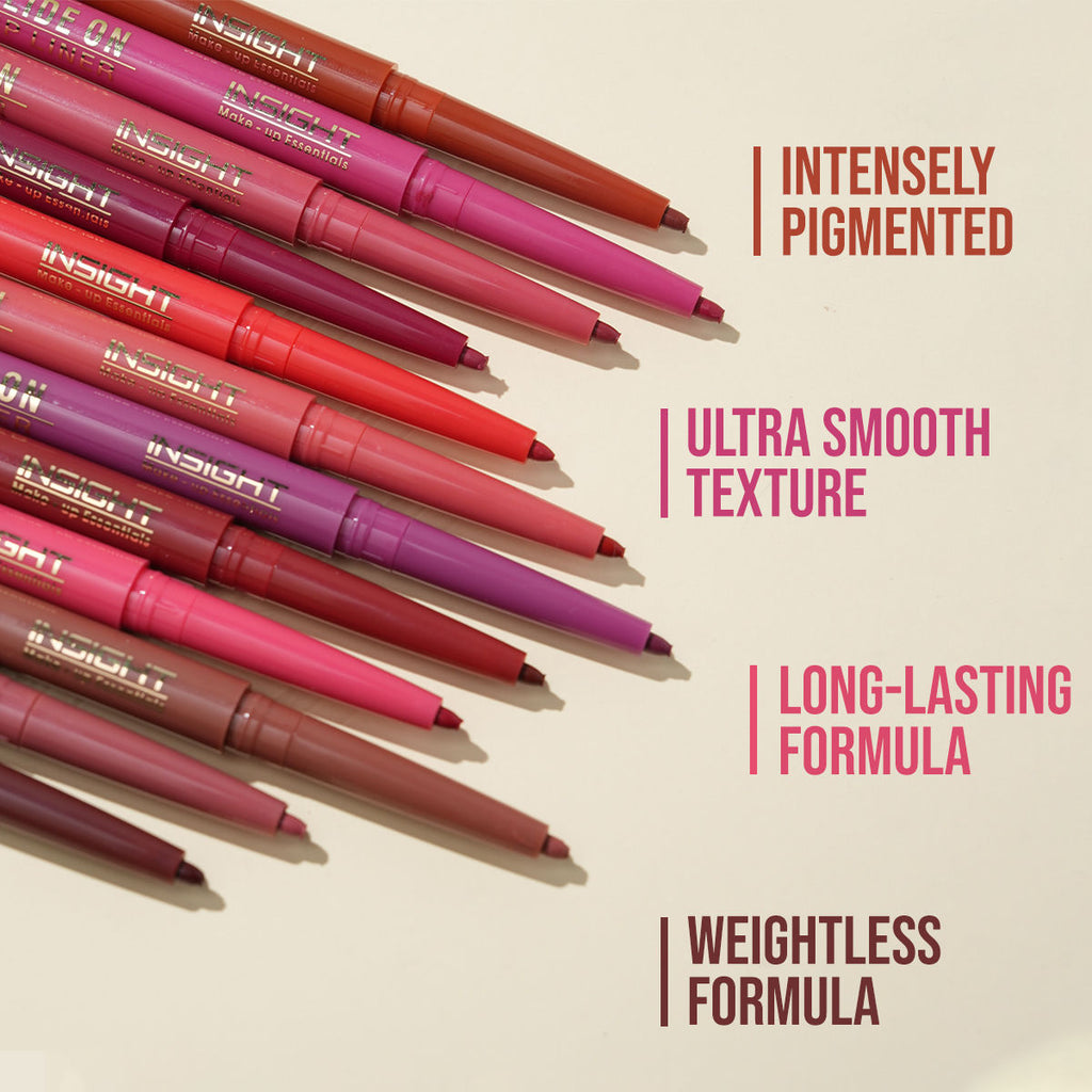 Glide On Lip Liner, Intense Pigment, Long Wear Matte Lip Formula