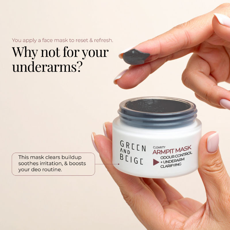 Clearity Armpit Mask Odour Control + Underarm Clarifying