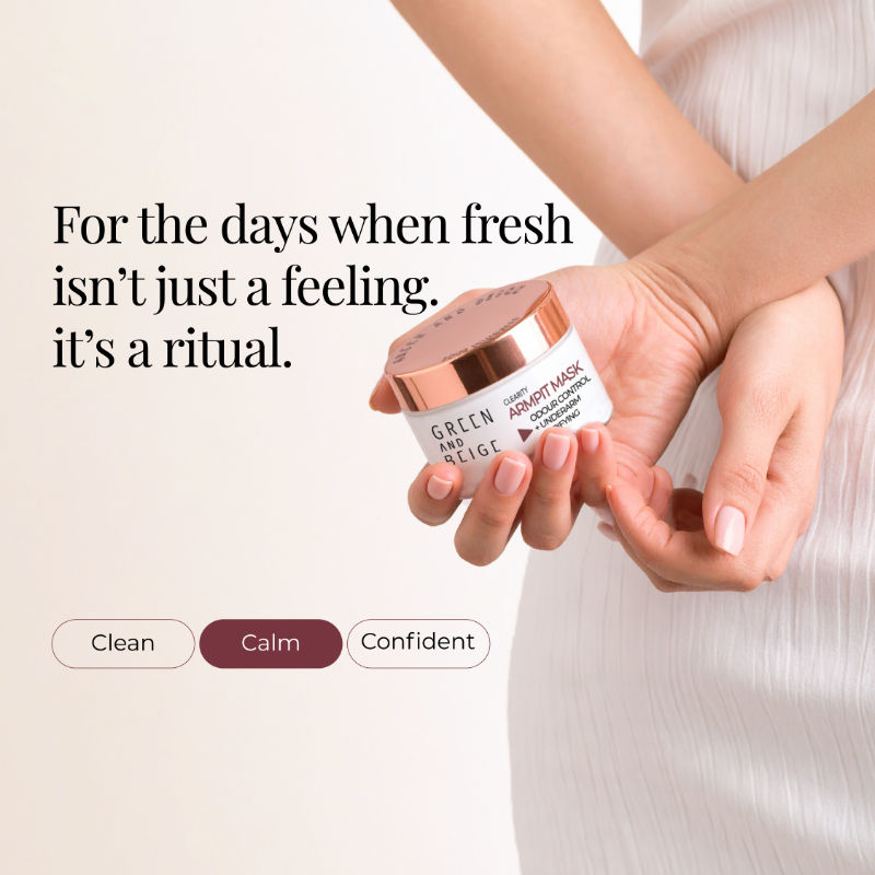 Clearity Armpit Mask Odour Control + Underarm Clarifying