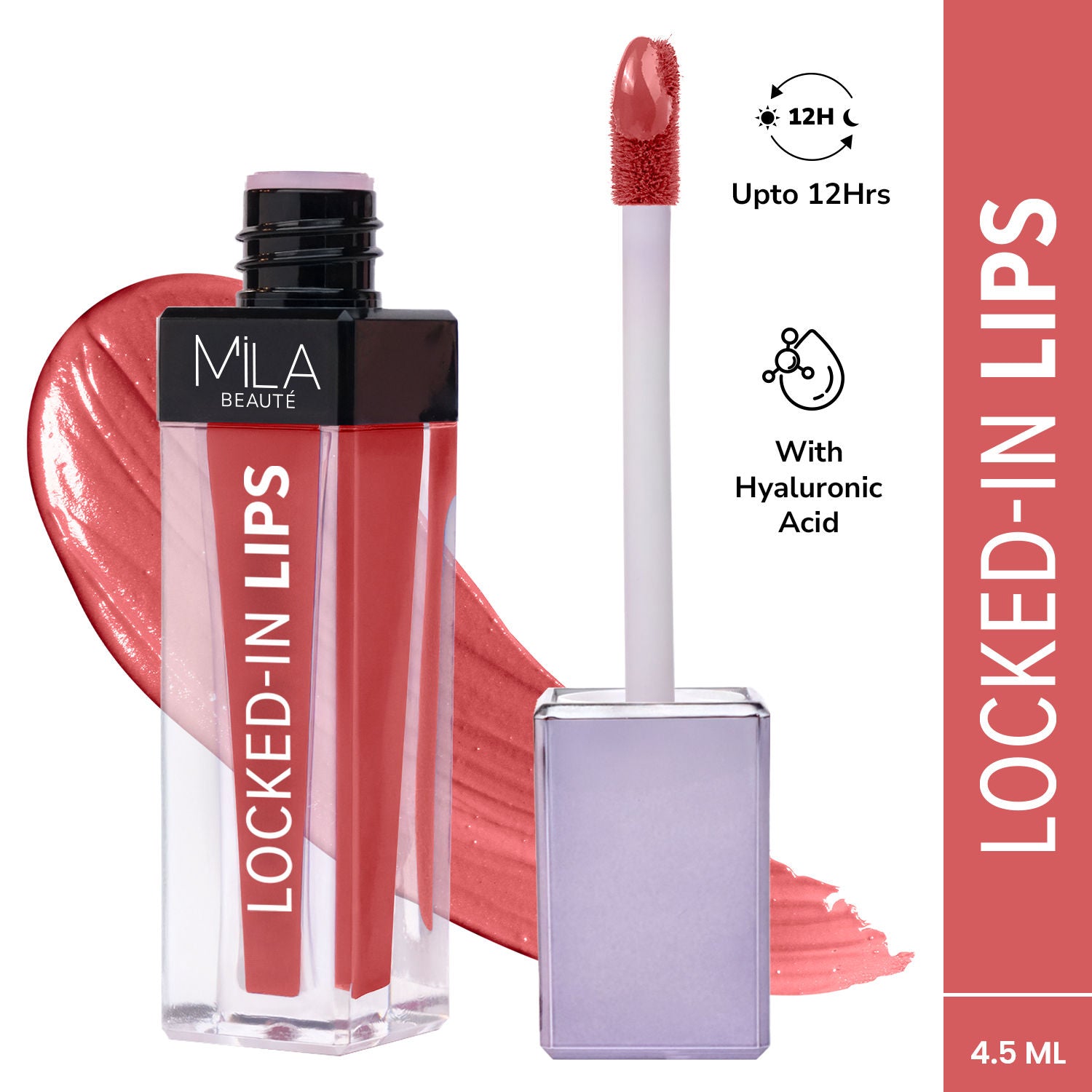 12 Hr Non-Transfer Locked-In Liquid Lipstick - 07 Sweet Candy