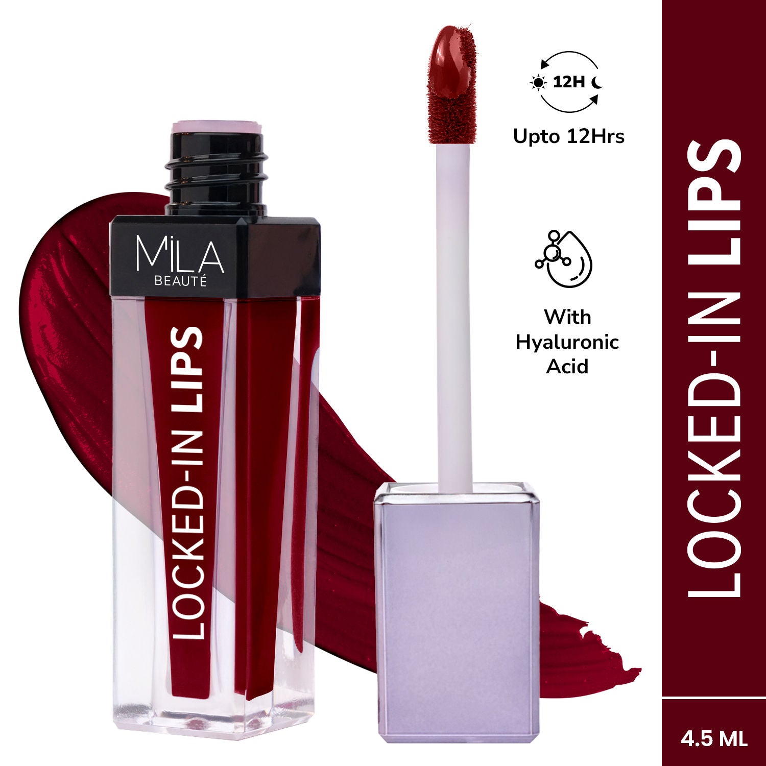 12 Hr Non-Transfer Locked-In Liquid Lipstick - 09 Berry Candy