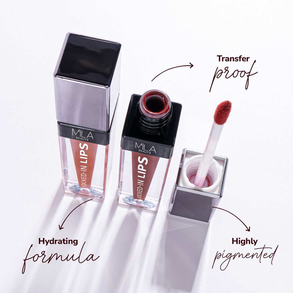 12 Hr Non-Transfer Locked-In Liquid Lipstick