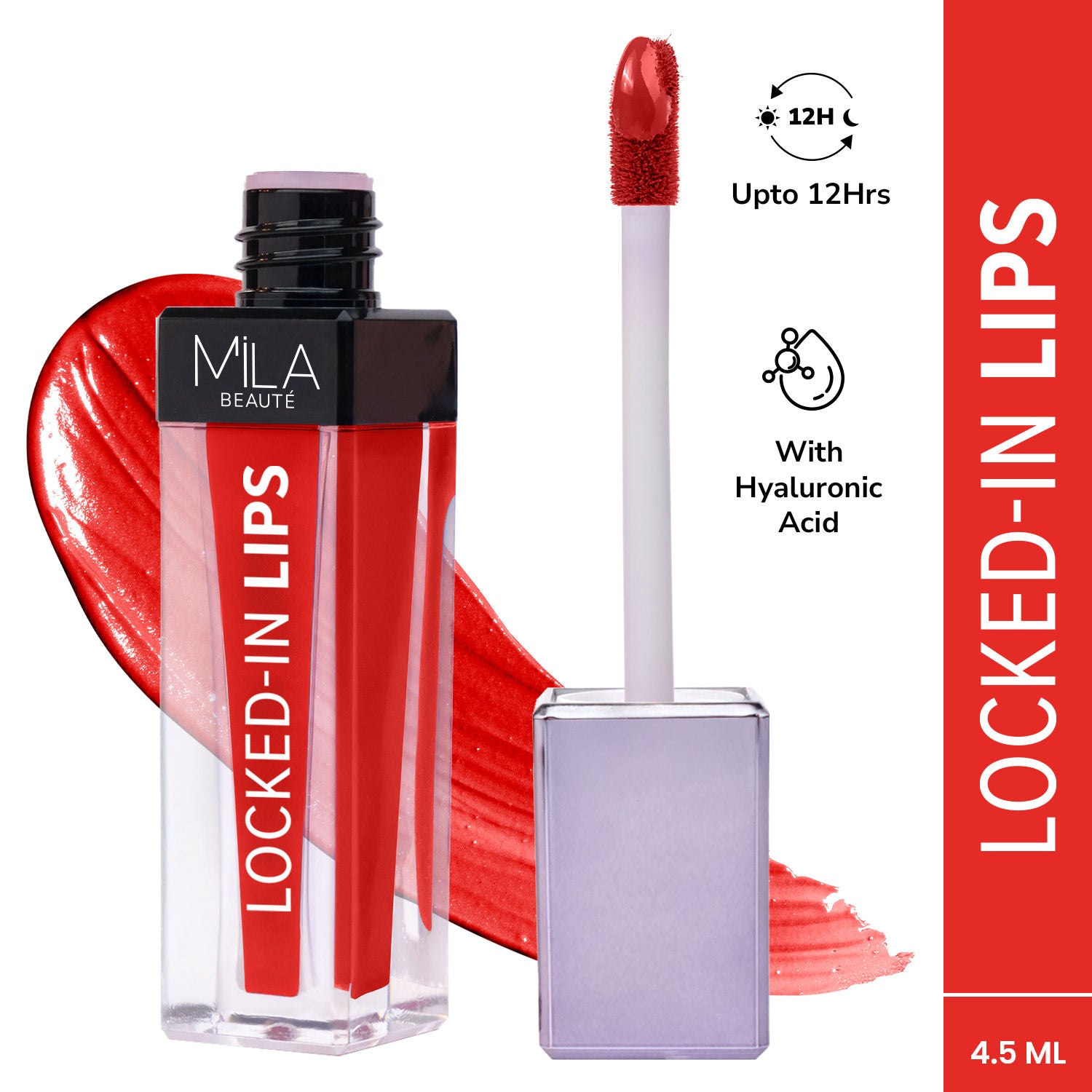 12 Hr Non-Transfer Locked-In Liquid Lipstick - 15 Flaming Chips