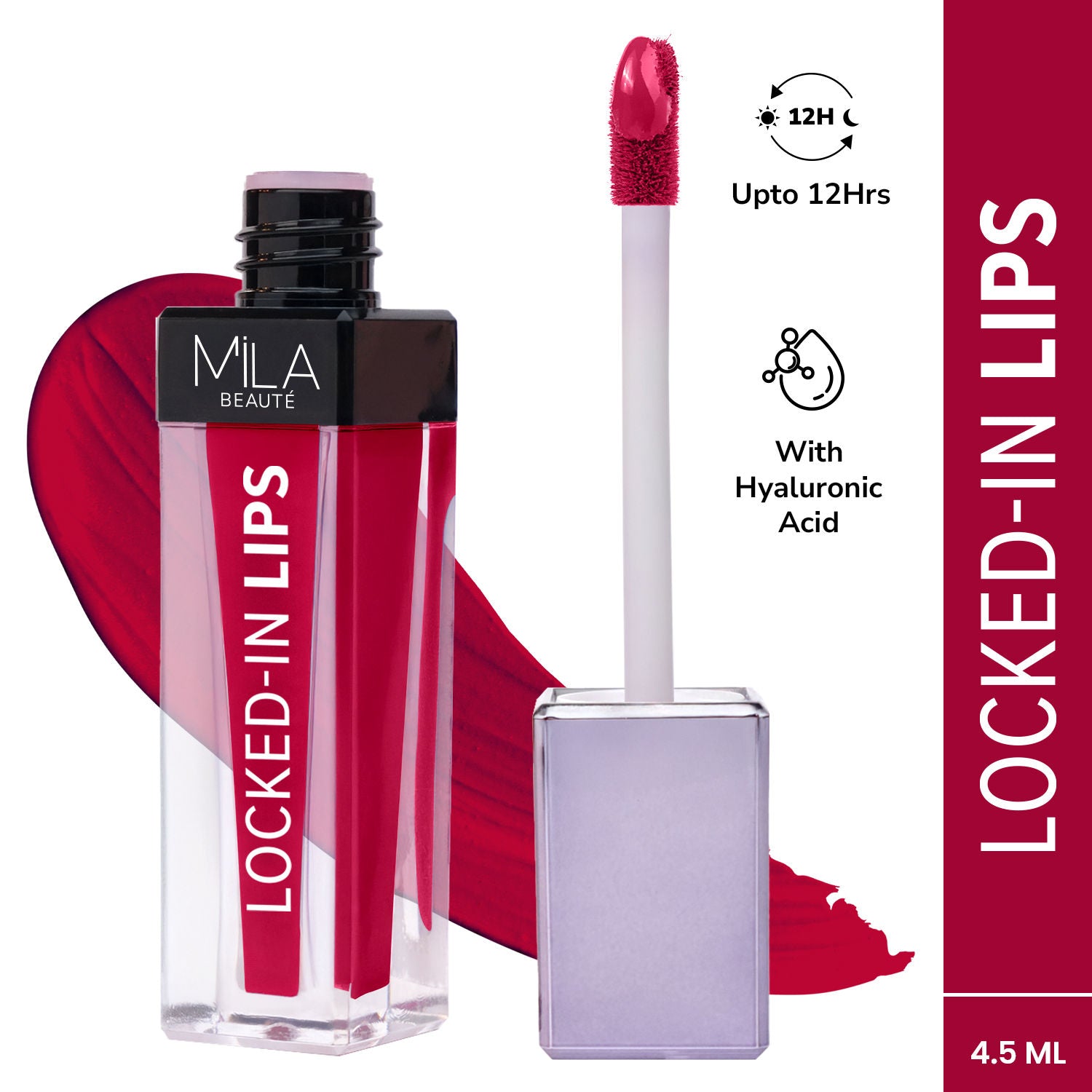 12 Hr Non-Transfer Locked-In Liquid Lipstick - 17 Chilled Wine