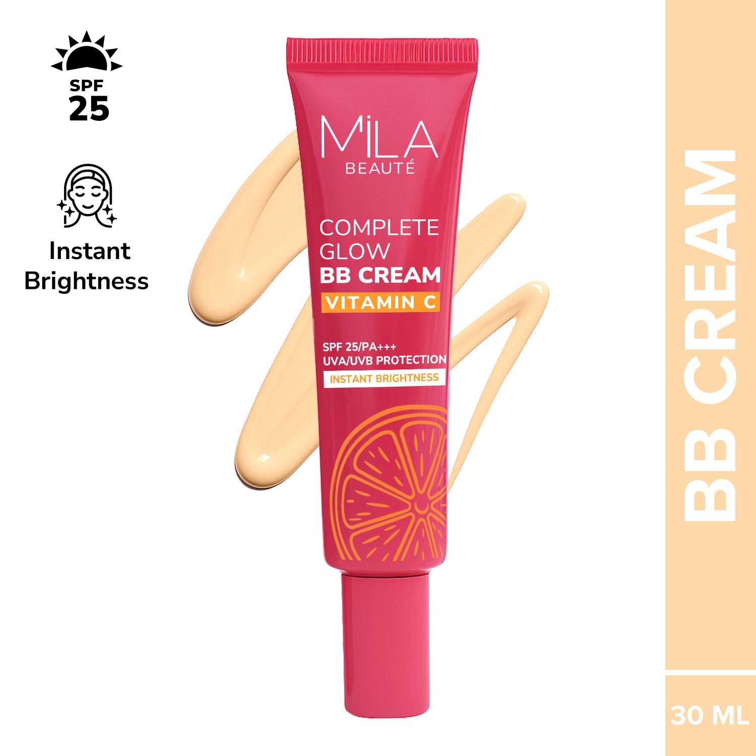 Mila Beaute Complete Glow Bb Cream With SPF25 PA+++