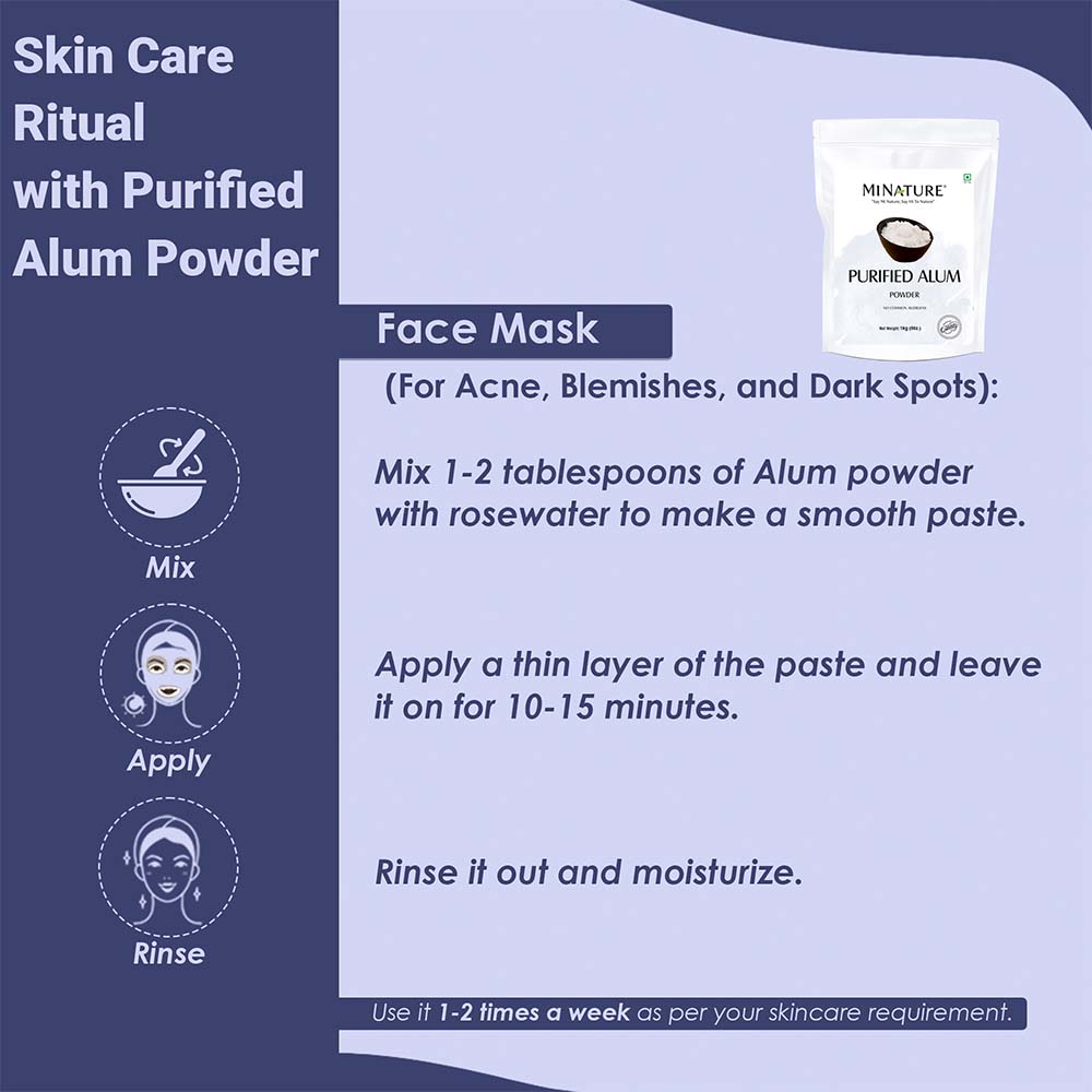 Purified Alum Powder