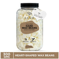 Heart-Shaped Hard Wax Beans For Women - White Chocolate
