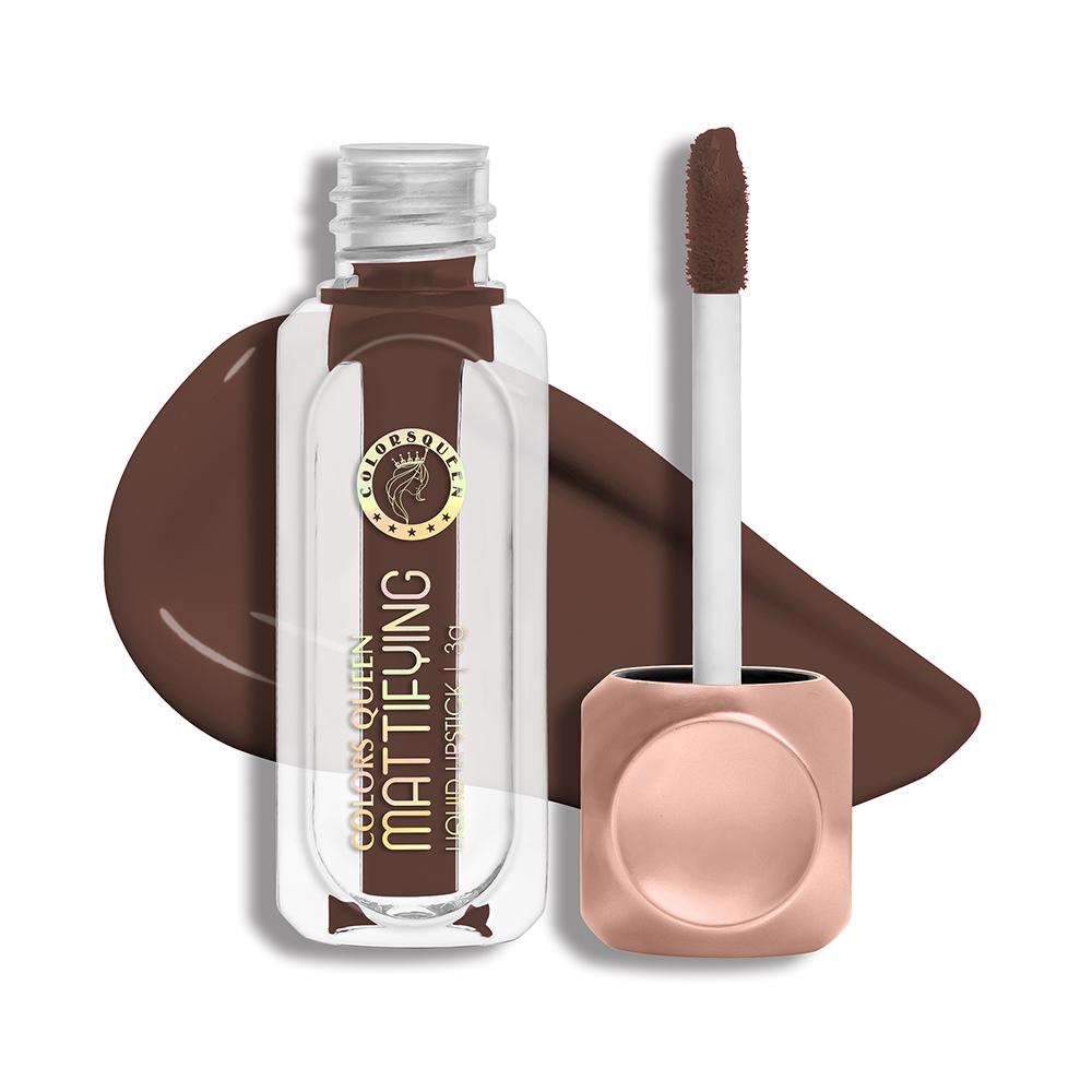 Mattifying Matte Liquid Lipstick - Cocoa-04