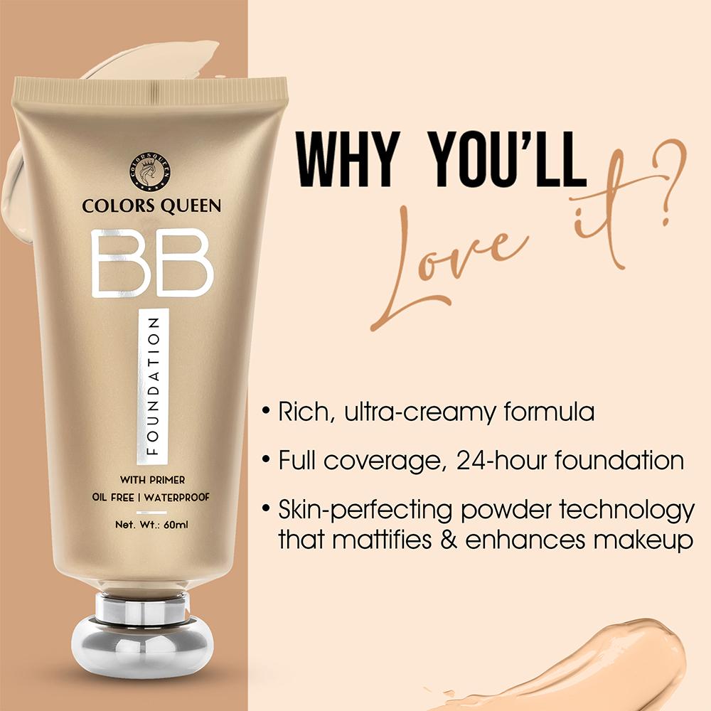 BB Oil Free Liquid Foundation With Primer