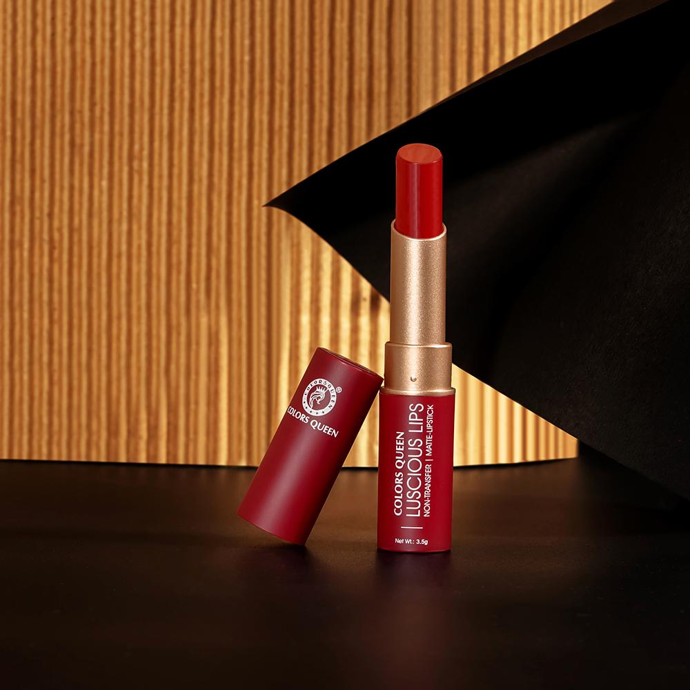 Luscious Lips Non Transfer Matte Lipstick - Espresso-25