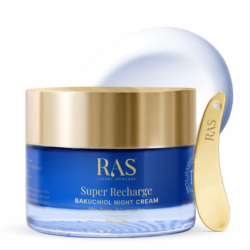 Super Recharge Night Cream With Bakuchiol & Peptides Deeply Hydrates
