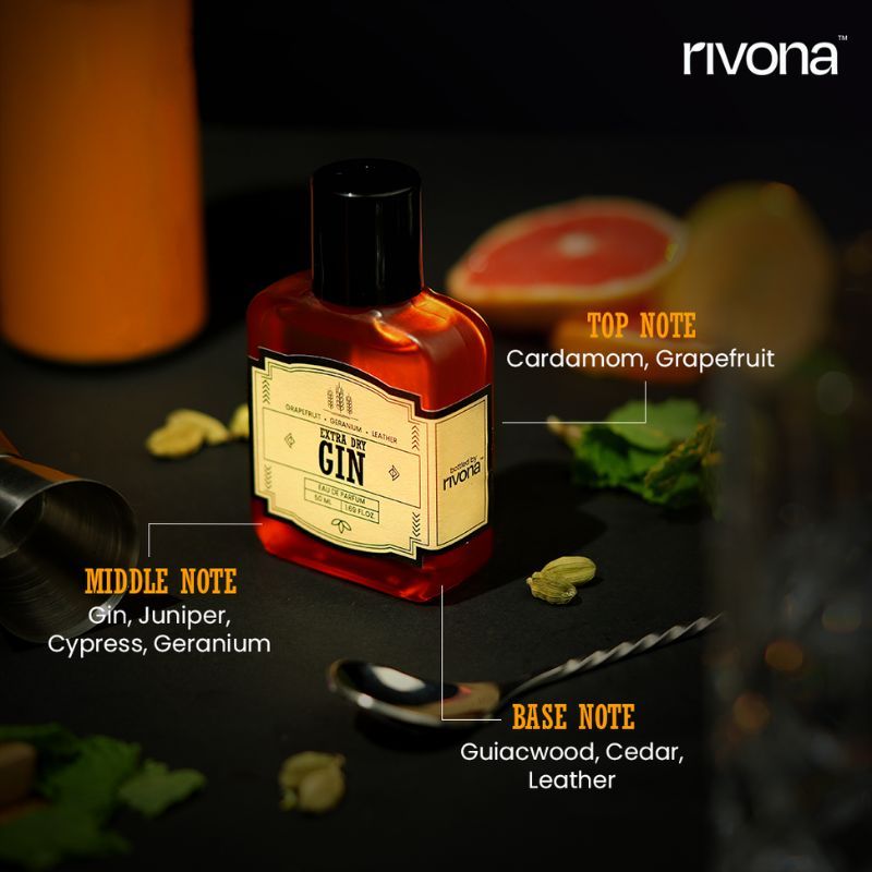 Extra Dry Gin Eau De Parfum For Long Lasting Everyday Fragrance