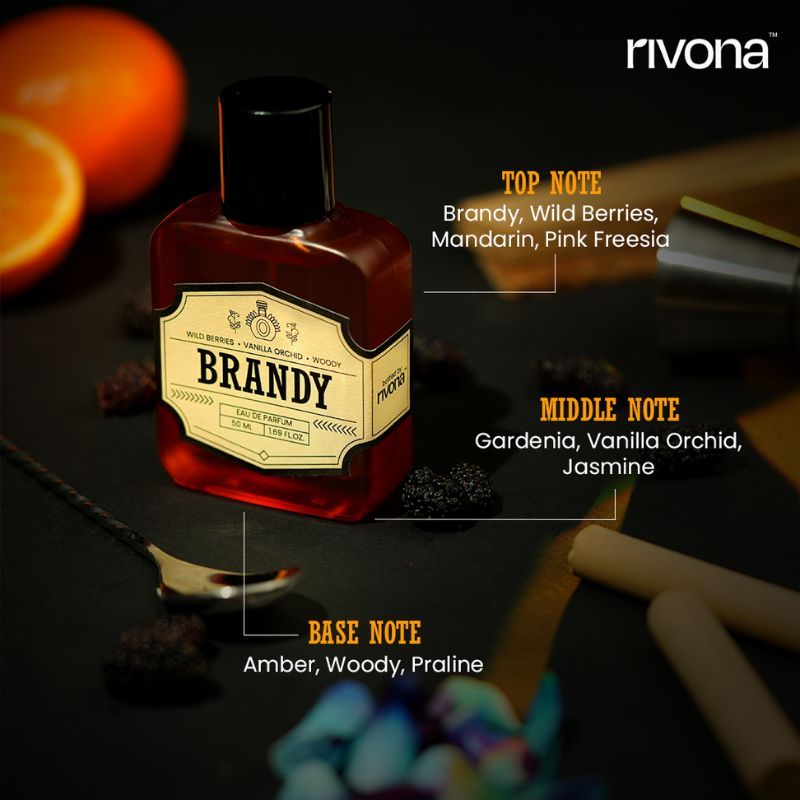 Brandy Eau De Parfum For Long Lasting Everyday Fragrance