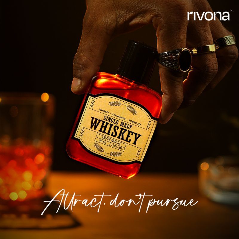 Single Malt Whiskey Eau De Parfum For Long Lasting Everday Fragrance