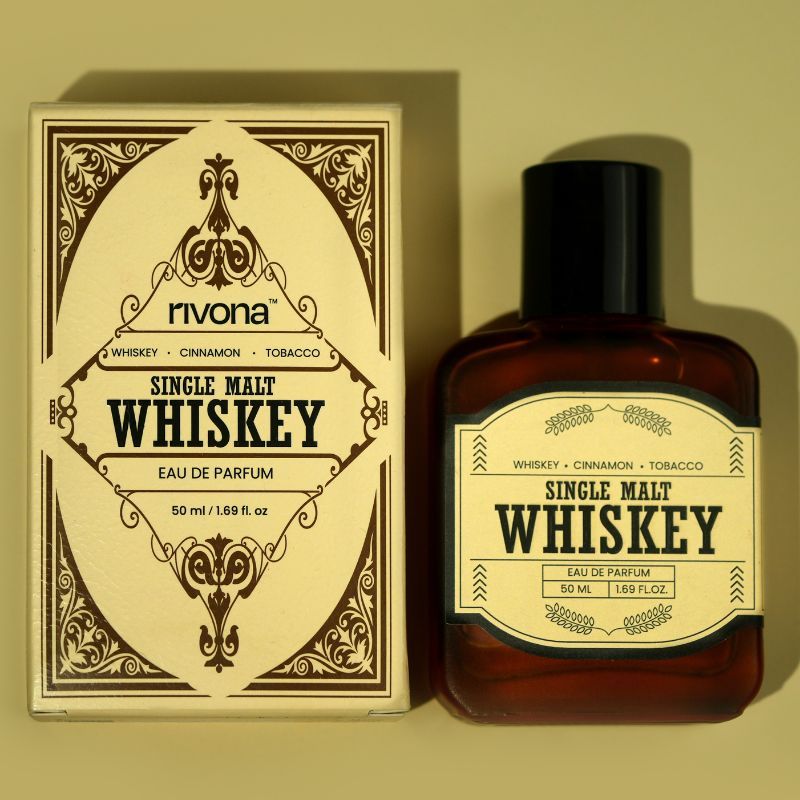 Single Malt Whiskey Eau De Parfum For Long Lasting Everday Fragrance