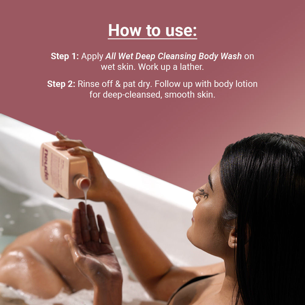 All Wet Deep Cleansing Detanning Milk Body Wash