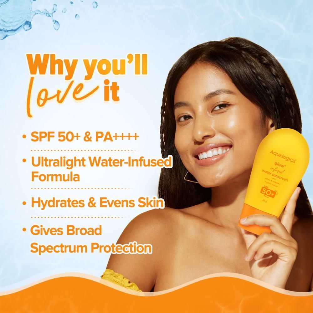 Glow+ Infused Water Sunscreen SPF 50+ PA++++