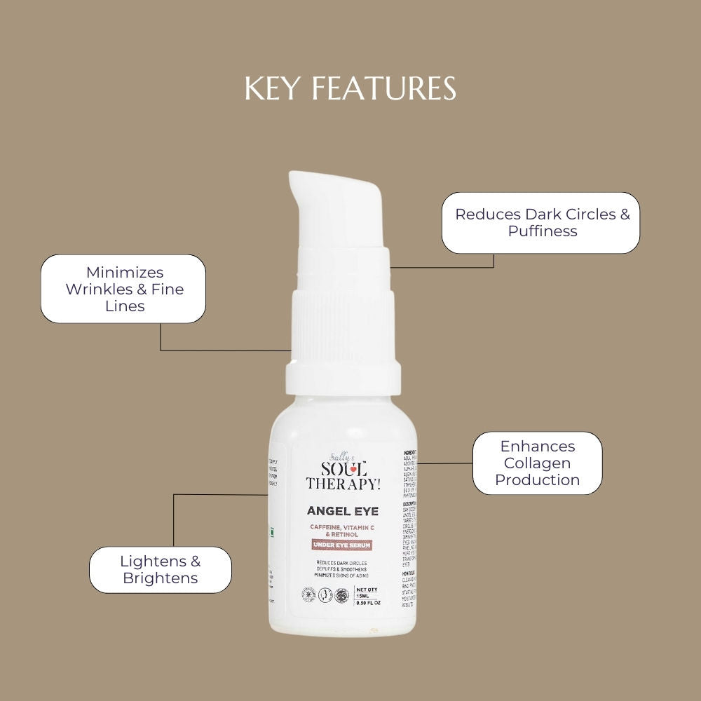 Under Eye Serum With Coffee Extract, Vitamin A & C