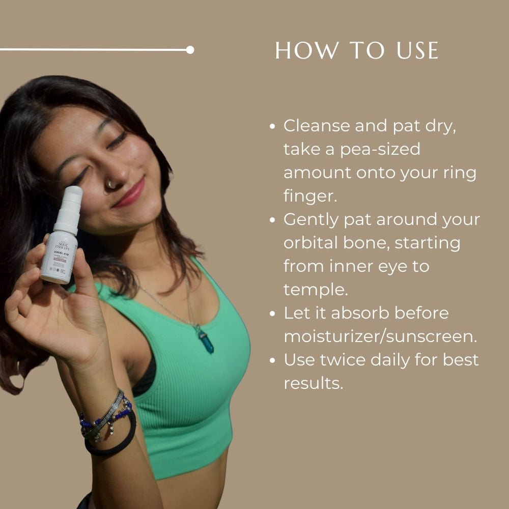 Under Eye Serum With Coffee Extract, Vitamin A & C