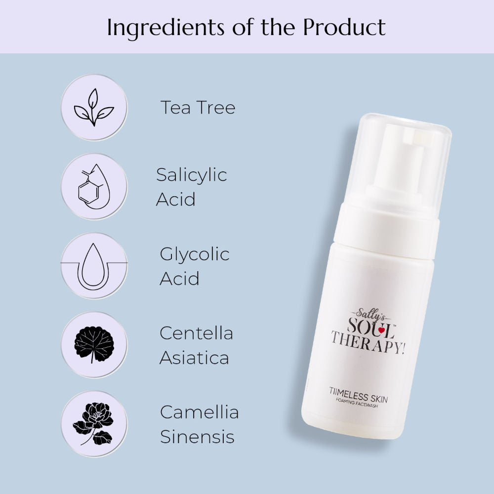 Timeless Skin Foaming Face Wash