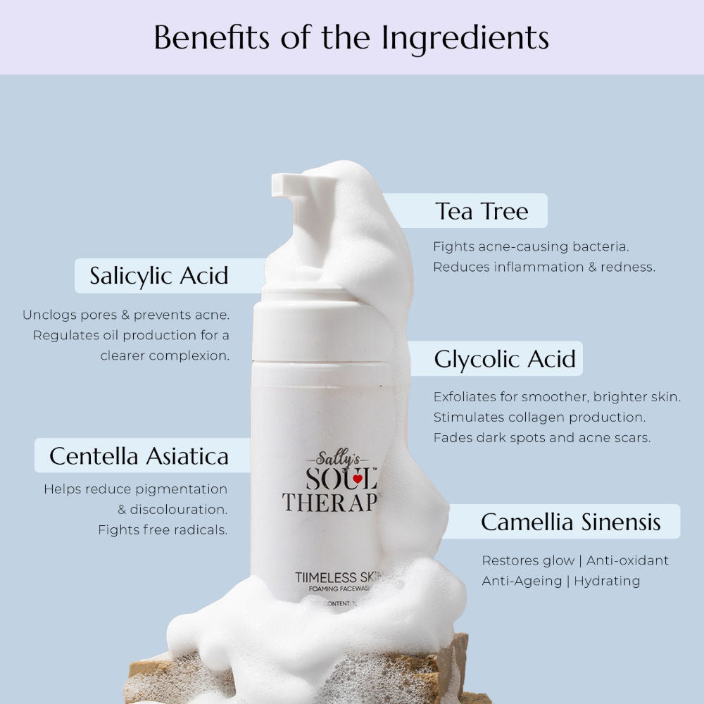 Timeless Skin Foaming Face Wash