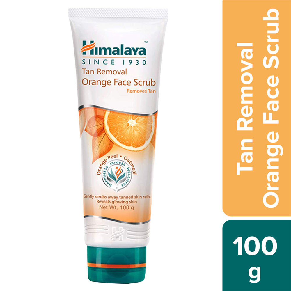 Tan Removal Orange Face Scrub