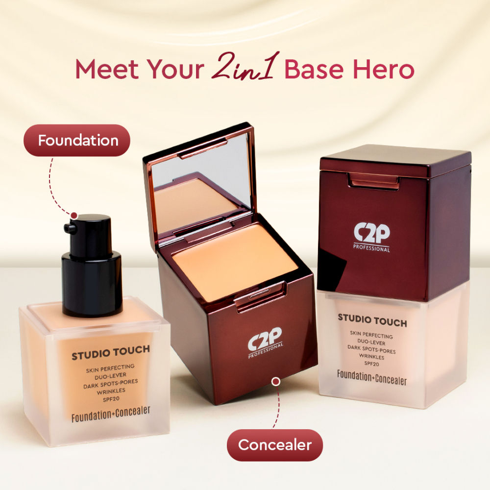 Studio Foundation & Concealer Duo | Full Coverage, Long Wear Matte