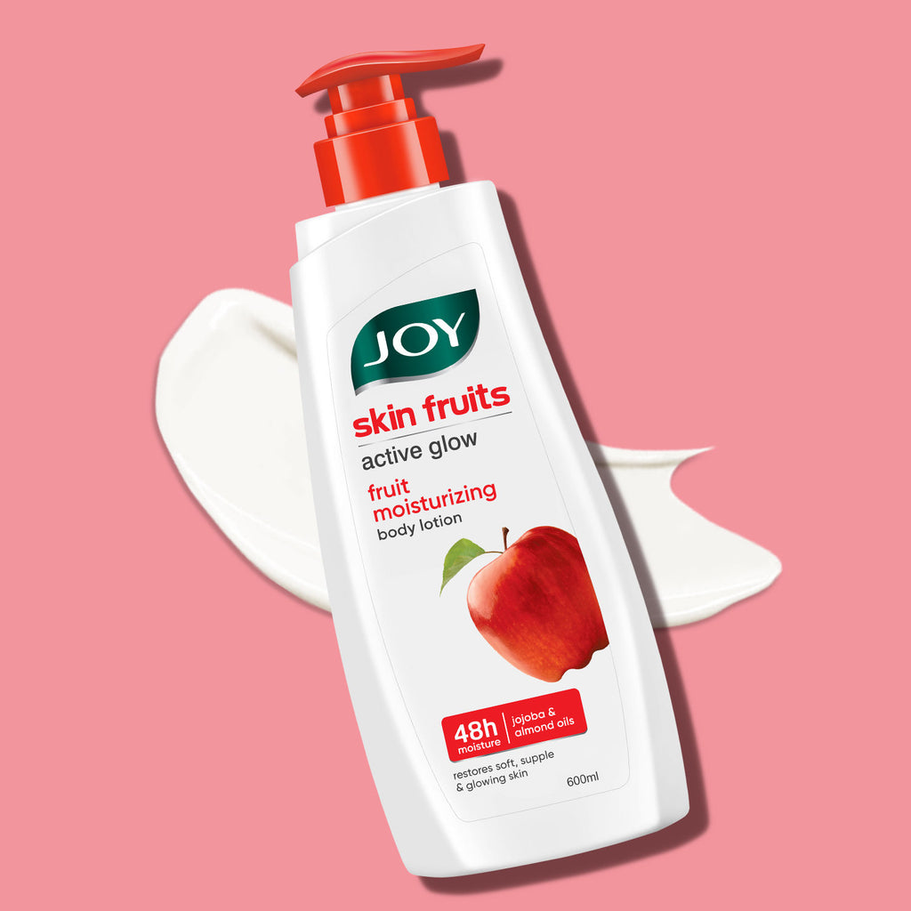 Skin Fruits Apple Body Lotion - Lightweight, Non-Sticky & Deep Hydration