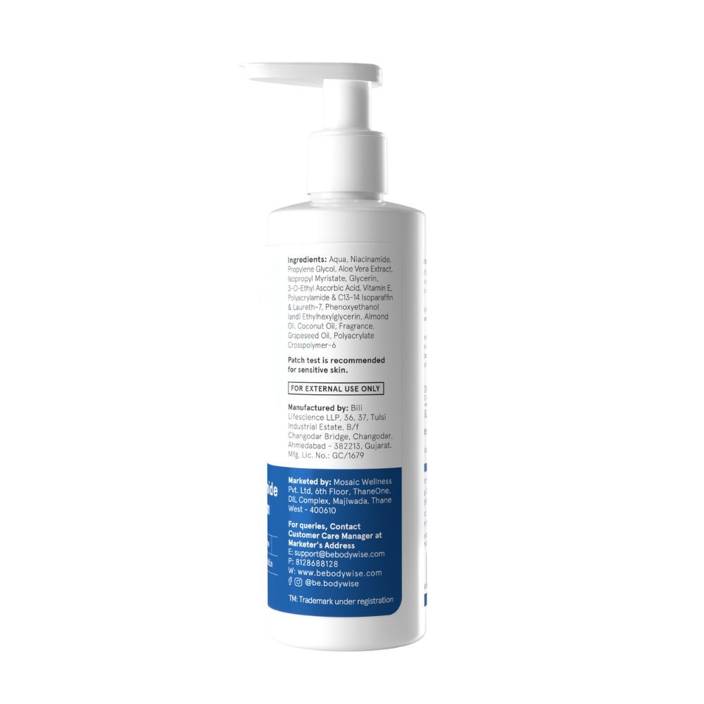 10% Niacinamide Body Lotion - 48H Moisturization, Reduces Acne Marks, Nourishes Skin