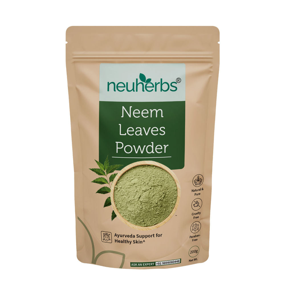 Neem Leaves Powder for Soft, Glowing and Healthy Skin with No Artificial Colour - 200g