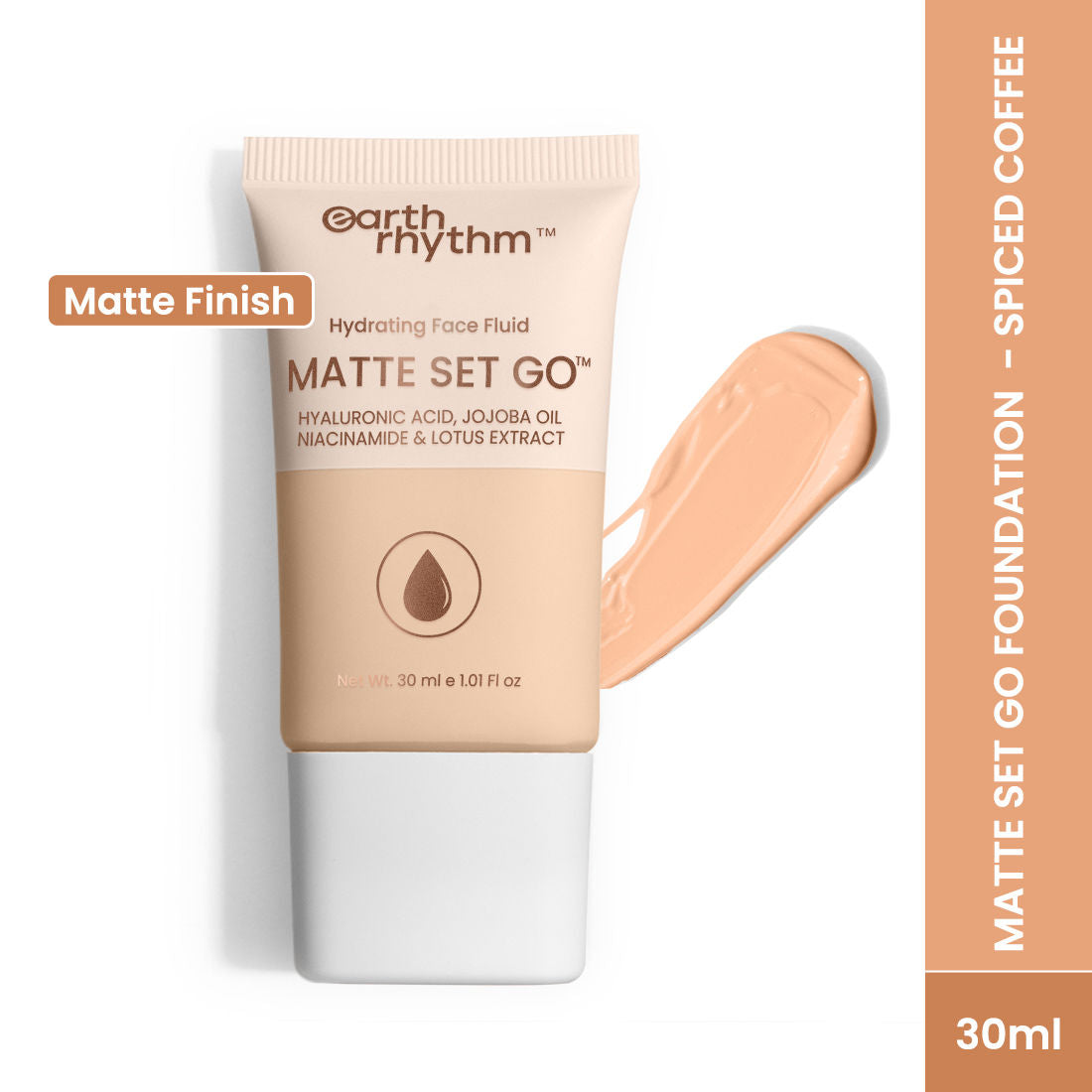Hydrating Matte Set Go Face Fluid Foundation SPF 30 & PA++++