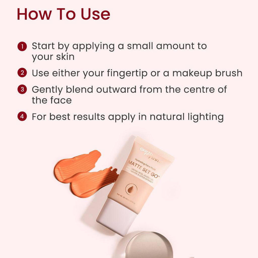 Hydrating Matte Set Go Face Fluid Foundation SPF 30 & PA++++