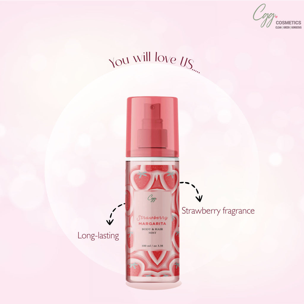 Strawberry Margarita Body & Hair Mist For Men & Women