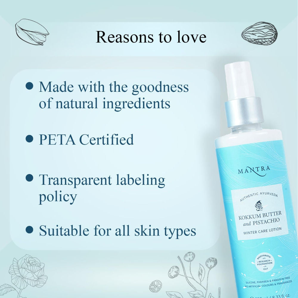 Kokkum Butter and Pistachio Winter Care Lotion