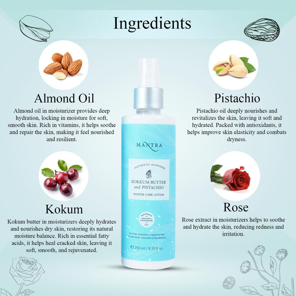 Kokkum Butter and Pistachio Winter Care Lotion