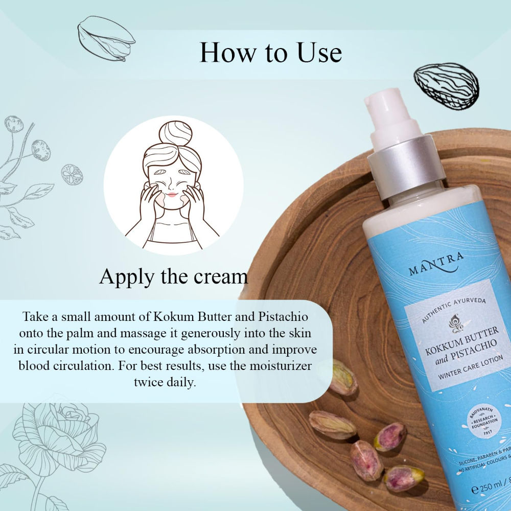 Kokkum Butter and Pistachio Winter Care Lotion