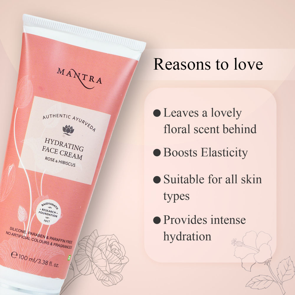 Rose & Hibiscus Hydrating Face Cream