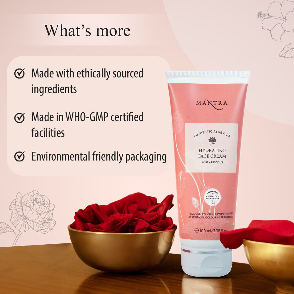 Rose & Hibiscus Hydrating Face Cream