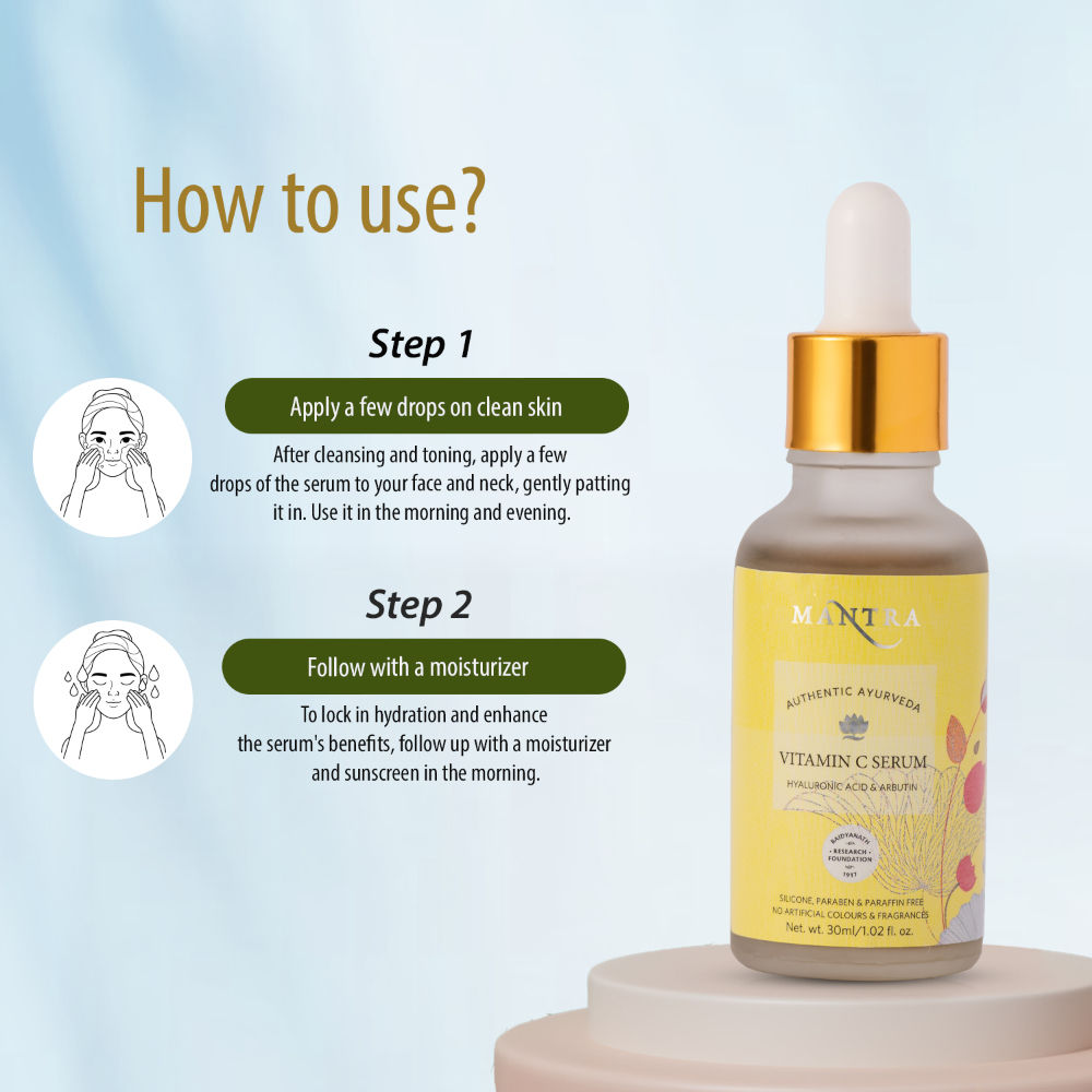 Vitamin C Serum With Hyaluronic Acid And Arbutin